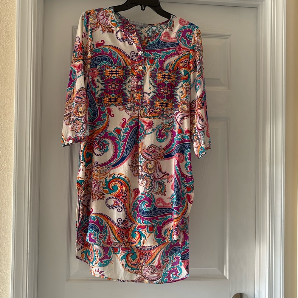 NFS- do not buy Valerie Stephen’s side slid beach coverup or long tunic